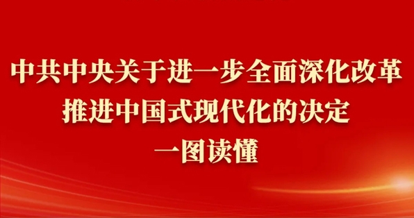 《中共中央关于进一步全面深化改革、推进中国式现代化的决定》一图读懂